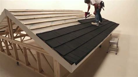 Fixing / Installing Lightweight Roofing: Tiling for the Shingle Profile - YouTube