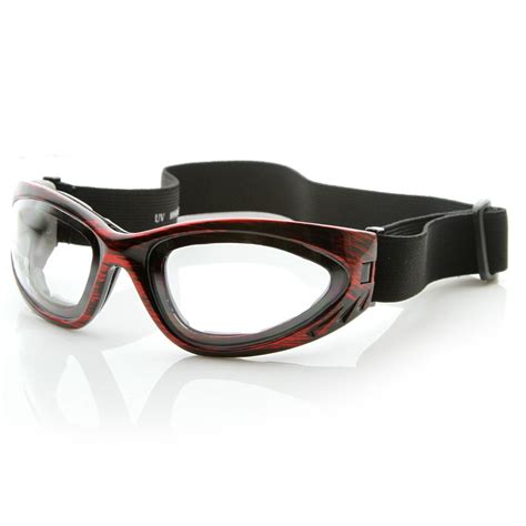 Action Sports Protective Goggles With Adjustable Strap - zeroUV