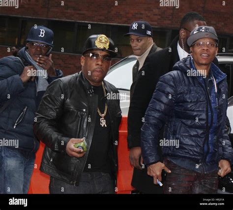 Ronnie DeVoe, Ricky Bell, Michael Bivins of Bell Biv DeVoe at AO BUILD to talk about New Edition ...