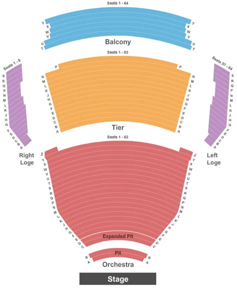 TPAC Andrew Jackson Hall Seating Chart & Maps Nashville