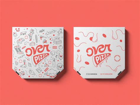 Free Pizza Box Mockup by Mr.Mockup™ on Dribbble