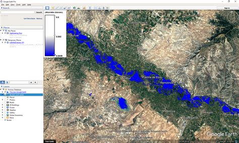 Mapping floods using open source data and software