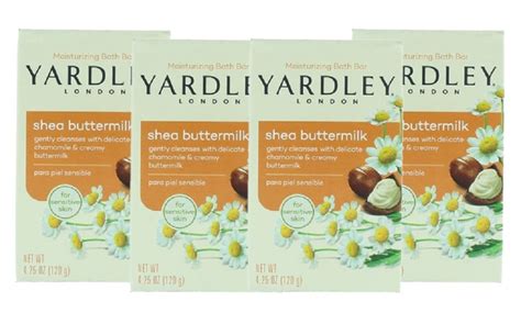 Four-Pack of Yardley Soap | Groupon Goods