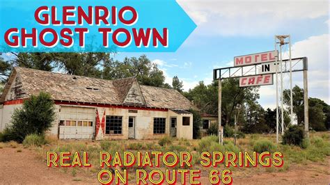 Glenrio Ghost Town - Real Radiator Springs on Route 66 - YouTube