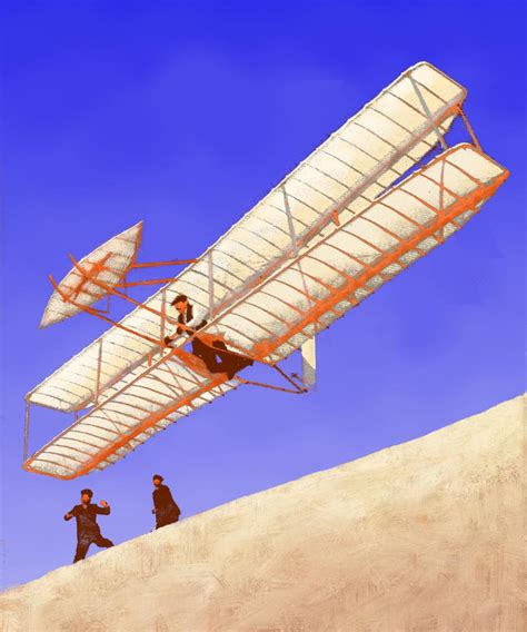 1902 Wright Bros glider by rapidograph on DeviantArt