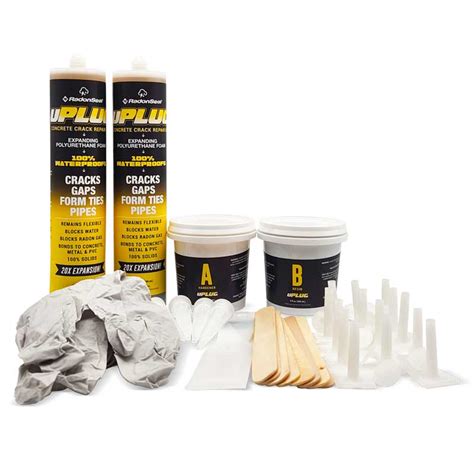 Basement Crack Repair Made Easy. uPLUG it! | RadonSeal