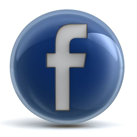 Facebook Icon 3D model | CGTrader