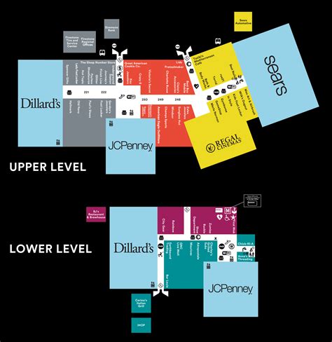 Mall Of America Map And Directory