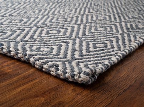 Ashford Eco Cotton Rug - Grey/Natural - Hook & Loom