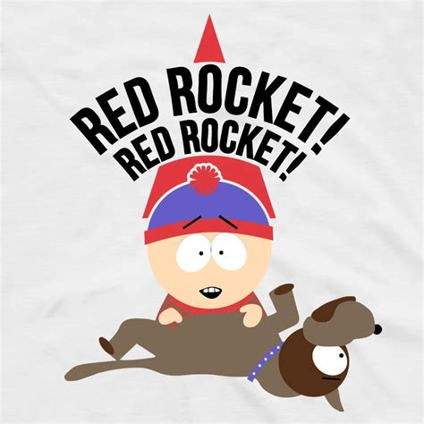 South Park Stan Red Rocket Adult Short Sleeve T-Shirt – South Park Shop - Germany