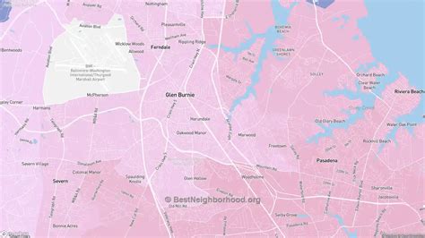 Glen Burnie, MD Political Map – Democrat & Republican Areas in Glen ...