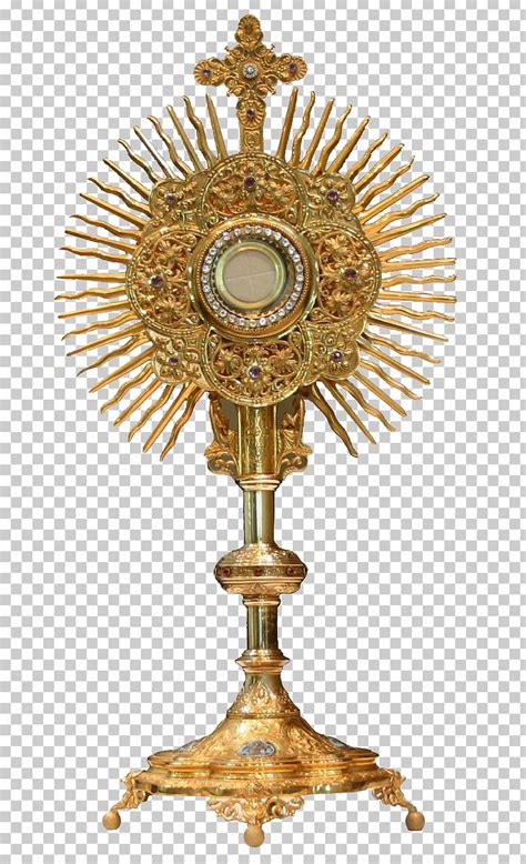 Monstrance Blessed Sacrament Eucharistic Adoration Holy Card PNG, Clipart, Altar, Blessed ...