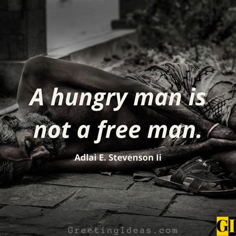 35 Sad Starving Quotes and Sayings to Ponder Upon