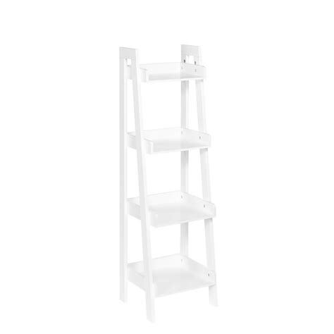 RiverRidge Home Amery Collection 13 in. W 4-Tier Floor Shelf, White-06-094 - The Home Depot ...