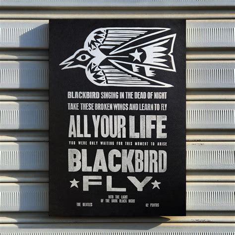 Poster Blackbird - Comprar em 62 Pontos