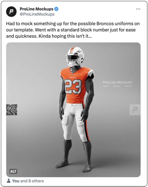 Denver Broncos New Uniforms 2024 - Kris Shalne