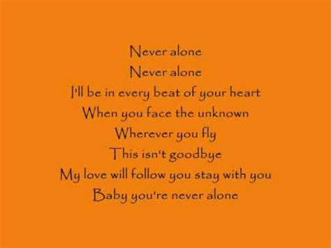 Never Alone Lyrics - Lady Antebellum - YouTube