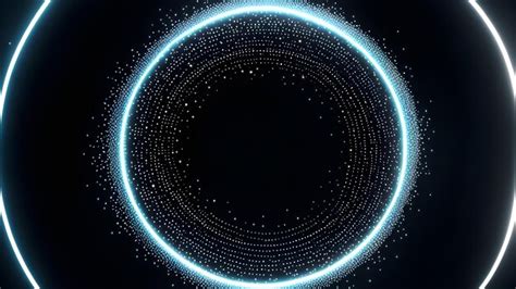 Premium Photo | Sparkling 2d Circle Background