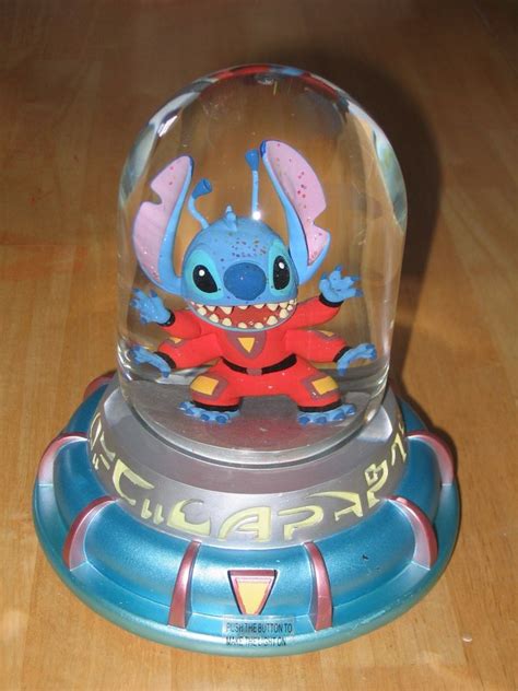 Disney Lilo and Stitch Experiment 626 Snowglobe with Light and Sounds. | Lilo and stitch, Disney ...