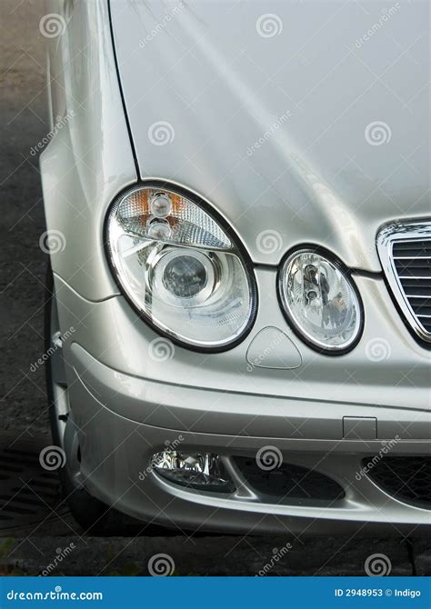 Mercedes headlights stock image. Image of speed, headlight - 2948953