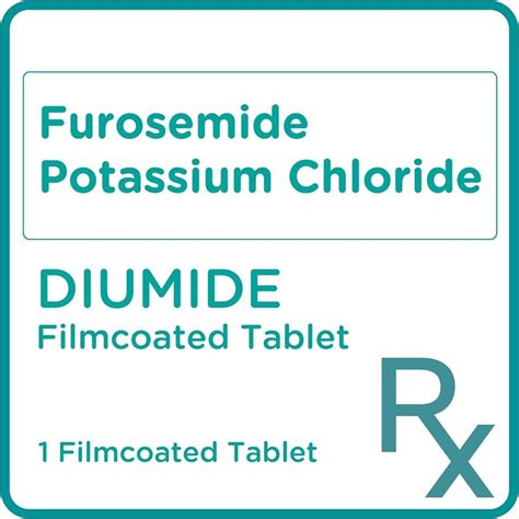 DIUMIDE, Furosemide Potassium Chloride 1 Film-coated Tablet [PRESCRIPTION REQUIRED] | Watsons ...