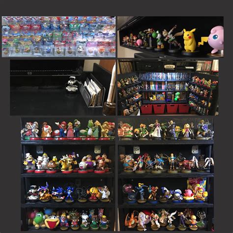 Full Amiibo collection. Unboxed, Smash bros Veterans, Desk guardian ...