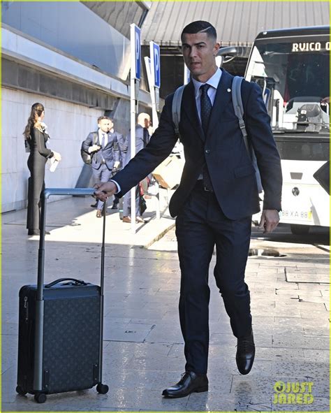 Cristiano Ronaldo Suits Up Ahead of Flight to Qatar to Attend FIFA World Cup 2022: Photo 4858645 ...