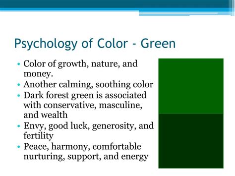 PPT - Color Psychology PowerPoint Presentation - ID:410836