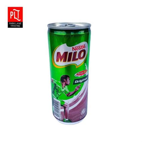 Milo Can Original 240ml (1Carton X 24Can)- Not Returnable – Snack Foods ...