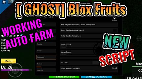 Blox Fruits New Working Script | Auto Farm | Fast Money And Level - YouTube