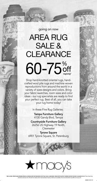 Area Rug Sale & Clearance , Macy's, Tampa, FL