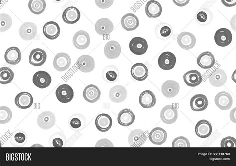 Gray Circles Pattern. Image & Photo (Free Trial) | Bigstock