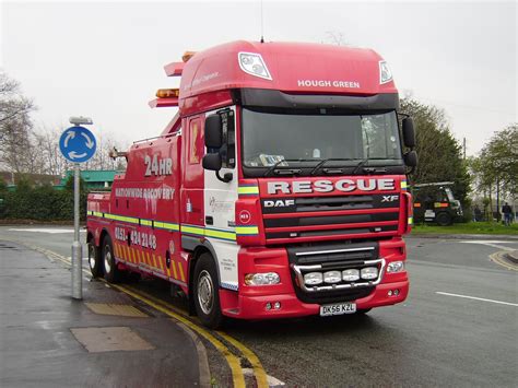 DAF XF - Hough Green Recovery in the UK | Wrecker, Tow truck, Truck driver