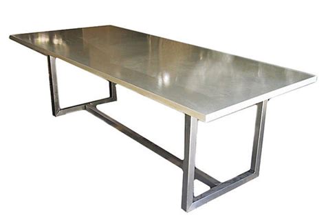 Rectangular Stainless Steel Dining Table, For Home,Hotel Etc, Rs 260 ...