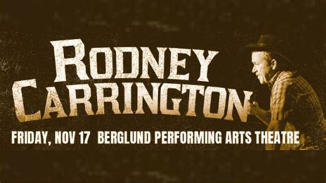 Berglund Center to host Rodney Carrington's comedy and music show ...