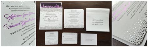 Foil Invitations – Erickson Design