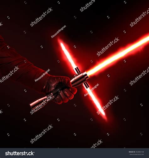 New Red Light Saber Holdng Hand Stock Photo 363883148 - Shutterstock