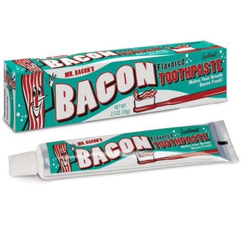 bacon Flavoured Toothpaste - IWOOT UK