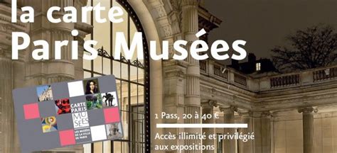 La Carte Paris Musées : les expositions en toute liberté | Paris Musées Paris Ville, Expositions ...