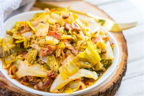 Spicy Southern Style Cabbage with Bacon | Keto, Low-Carb - A Girl ...