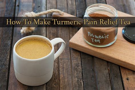 How To Make Turmeric Pain Relief Tea – iSeeiDoiMake