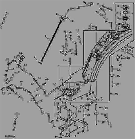 FUEL TANK AND LINES (CAB) - TRACTOR, COMPACT UTILITY John Deere 3720 ...