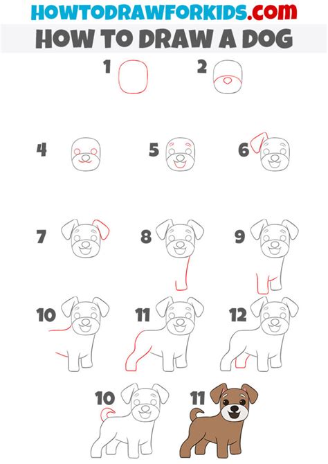 How to Draw a Dog Very Easy -Drawing Tutorial For kids