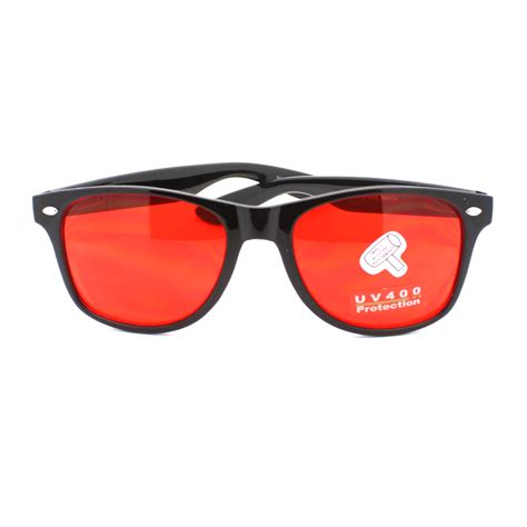 Bright Colored Lens Sunglasses (6 Color Options) | eBay