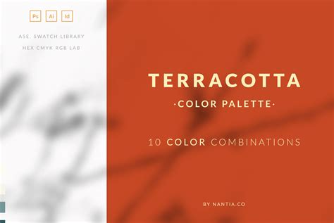 Terracotta Color Palette collection