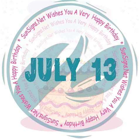 July 13 Zodiac is Cancer, Birthdays and Horoscope - SunSigns.Net