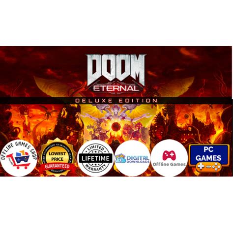 DOOM Eternal Deluxe Edition [PC GAME] [DIGITAL DOWNLOAD] [OFFLINE GAME ...