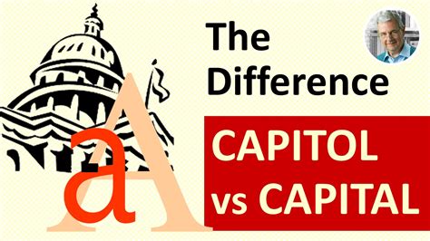 CAPITAL vs CAPITOL – What’s the Difference?