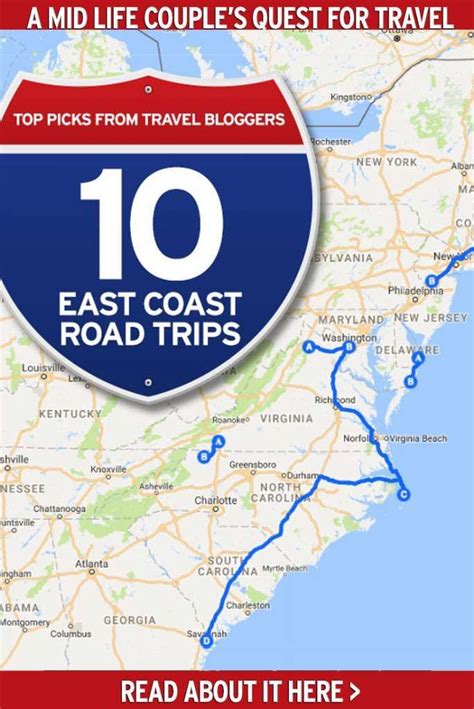 10 Fabulous East Coast Road Trips You Need to Take | Road trip fun ...