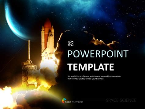 Free PPT Template - Cosmic Science